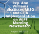Rep. Ann Williams discusses MISO and CEJA Implementation on WJPF Morning Newswatch