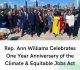 Rep. Ann Williams Celebrates One Year Anniversary of the Climate & Equitable Jobs Act