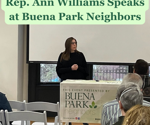 Rep. Williams Speaks at Buena Park Neighbors Community Meeting