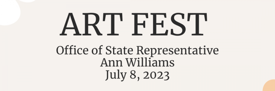 Office of Rep. Ann Williams Attends Southport Art Fest