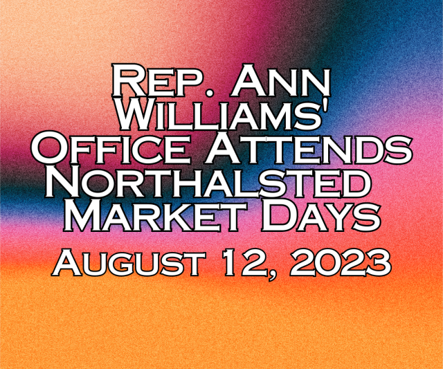 Ann Williams’ Office Attends Northalsted Market Days