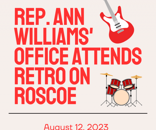 Rep. Ann Williams’ Office Attends Retro on Roscoe Fest