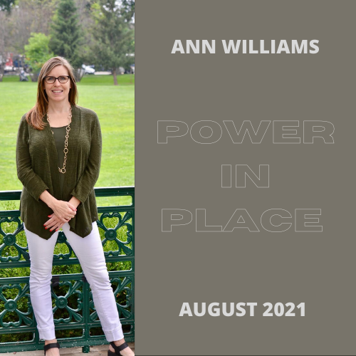 Rep. Ann Williams Interviews with Power in Place
