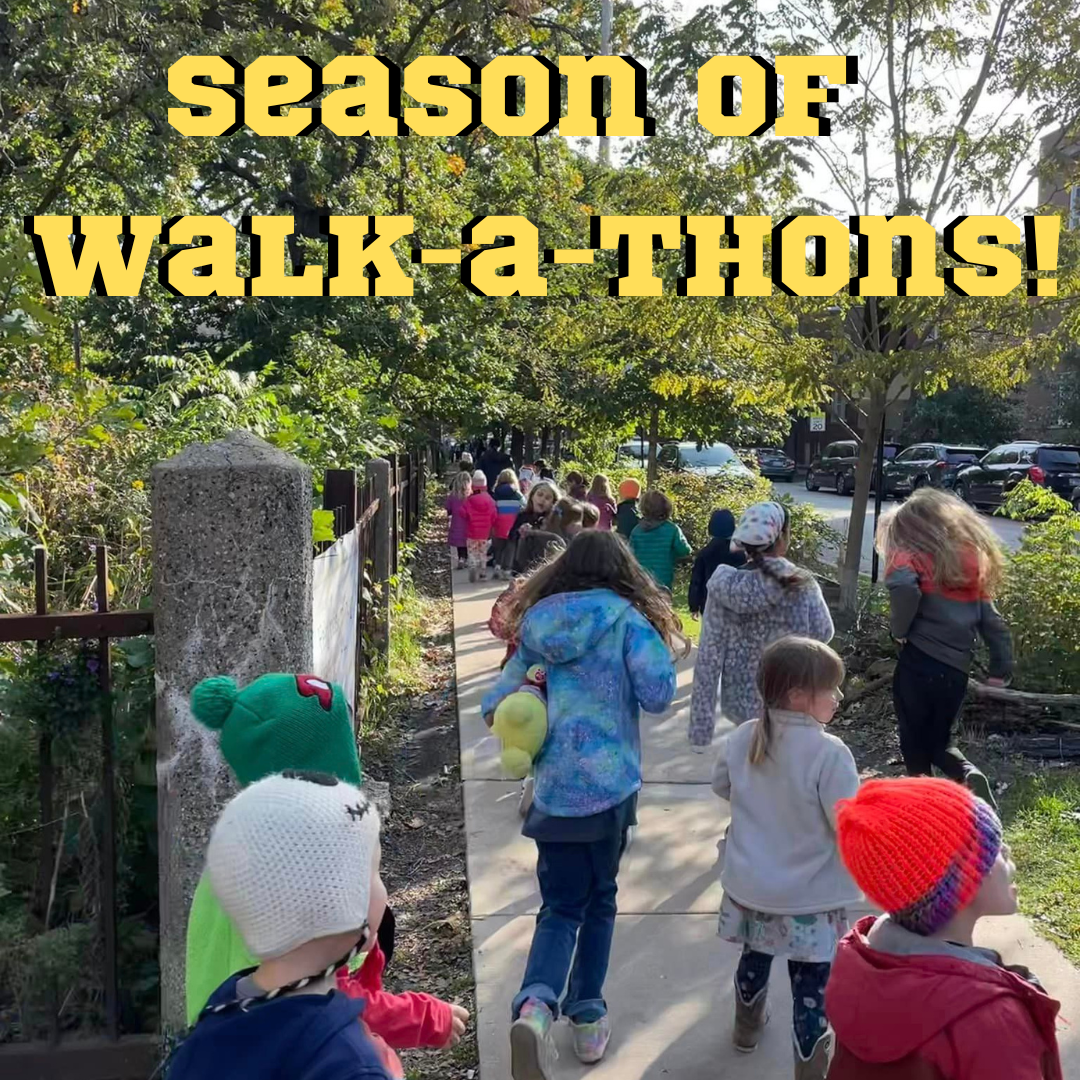 The Season of Walk-a-Thons!