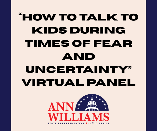 Rep. Williams Hosts Virtual Panel