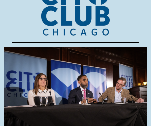Rep. Williams Joins City Club for CPS Discussion