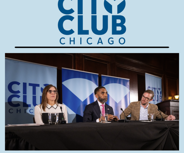 Rep. Williams Joins City Club for CPS Discussion
