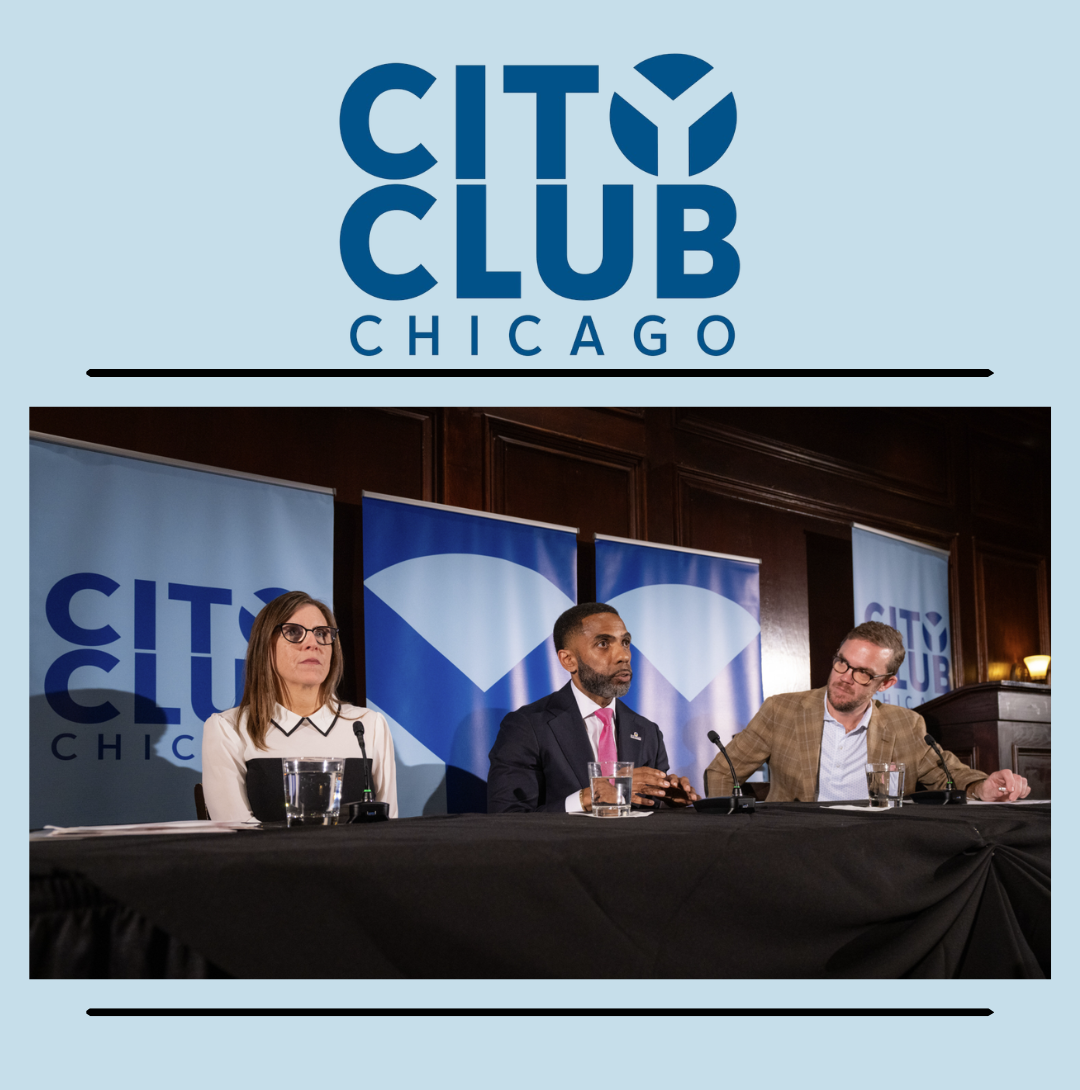 Rep. Williams Joins City Club for CPS Discussion